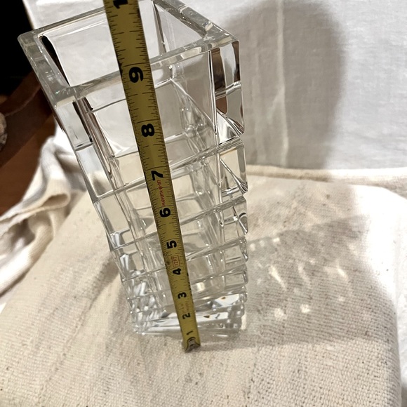 Vintage Rosenthal Studio Linie Mid Century Twisted Tower Crystal Vase - Picture 6 of 11